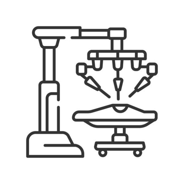 Роботизированная хирургия иконка