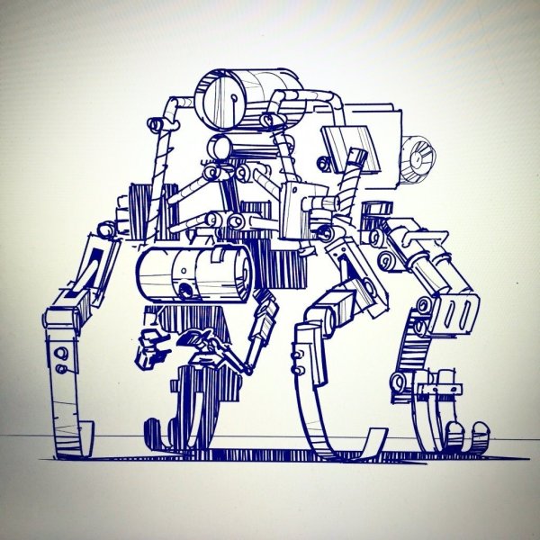 Рисование робота