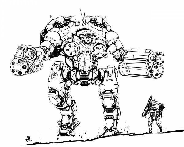 Рисунки роботы war robots