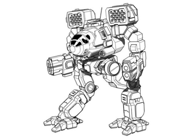 Madcat Mechwarrior модель