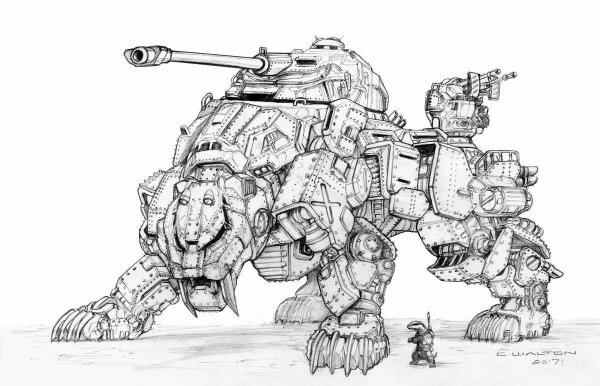 Battletech мех Piranha