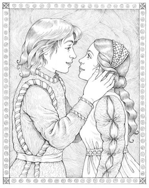 Рисунок Роме Ромео и Джульетта