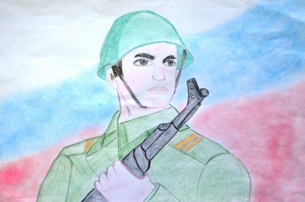 Рисунки российский герой