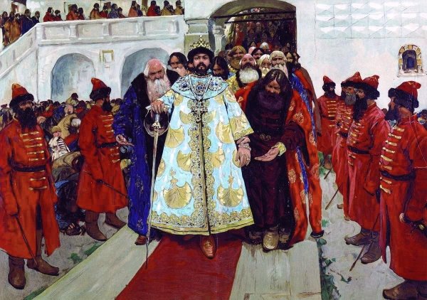 Земский собор 1598 г и избрание на царство Бориса Годунова