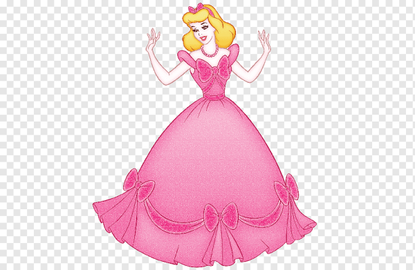 Принцесса Золушка Дисней в розовом платье