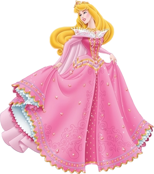 Дисней принцесса Аврора розовое платье