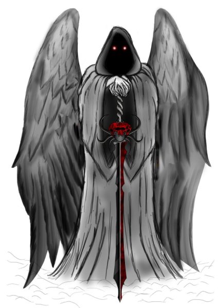 Азраил ангел смерти арт