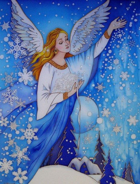 Сказочные ангелочки на Рождество