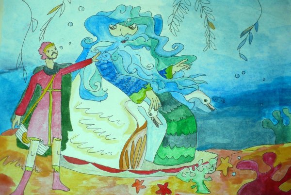 Садко Римский Корсаков шествие чуд морских рисунки