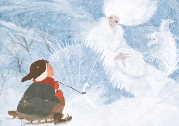 Иллюстрации к снежной Королеве Андерсена