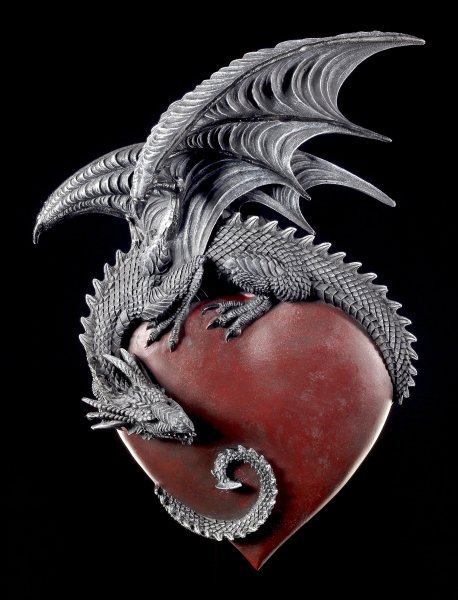 Рисунки сердце дракона