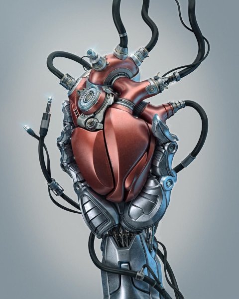 Механическое сердце арт