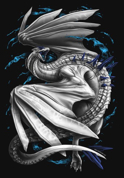 Платиновый дракон Бахамат