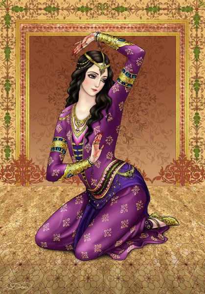 Восточная красавица Шахерезада Шамаханская царица