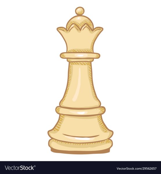 Шахматная фигура Король вектор