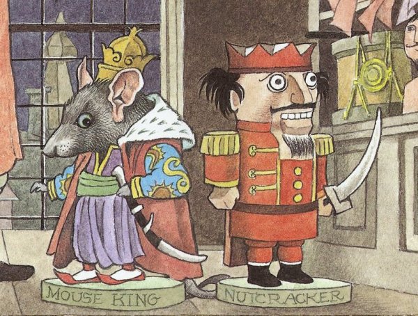 Мышиный Король из Щелкунчика иллюстрации