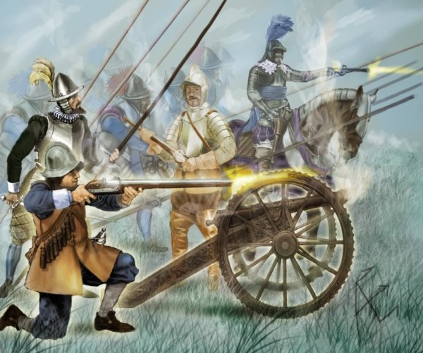 Шведская пехота 17 век