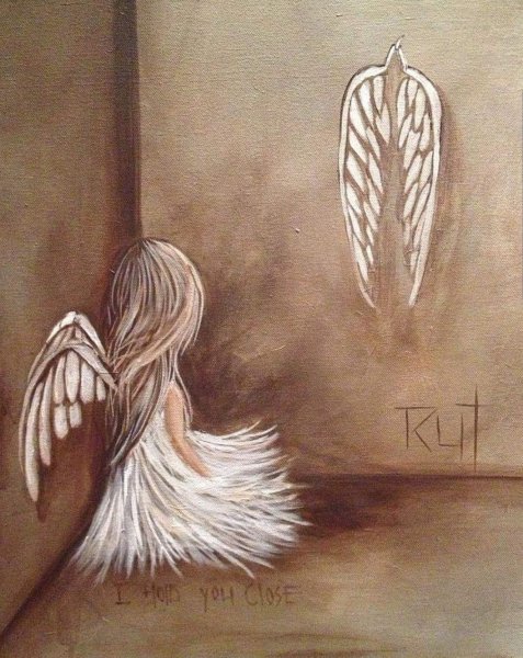 Картинки ангелов с крыльями