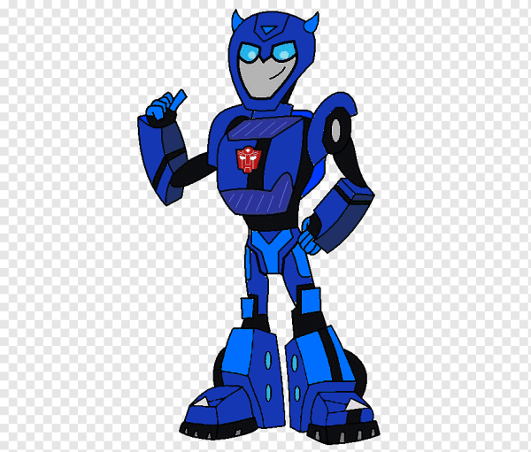 Роботы Супергерои синий