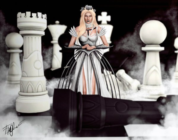 Портрет шахматной королевы