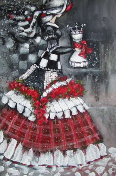 Шахматная Королева Алиса в стране чудес