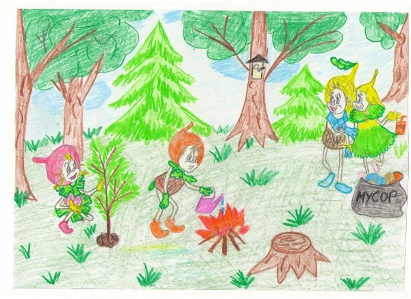 Картинка Эколята для дошкольников