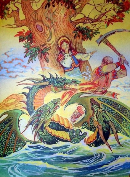 Славянские мифы и легенды иллюстрации