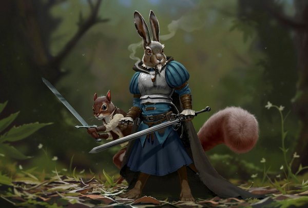 Кролик рыцарь