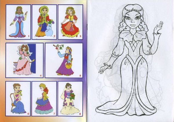 Сказочные герои для рисования для детей