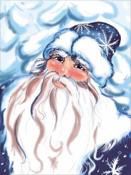 Портрет Деда Мороза