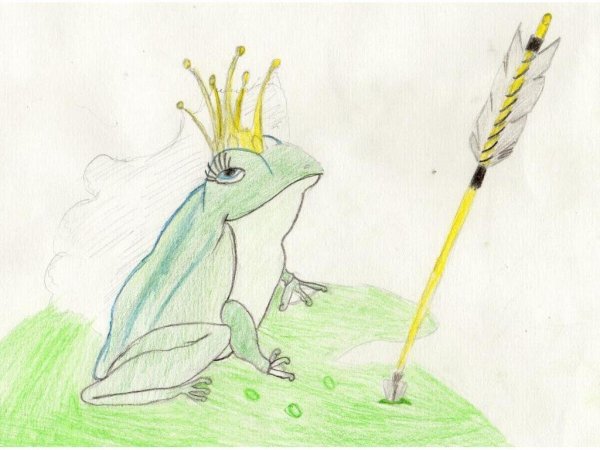 Иллюстрация к сказке Царевна лягушка 1