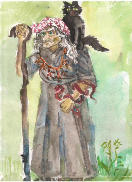 Баба Яга мифологический персонаж