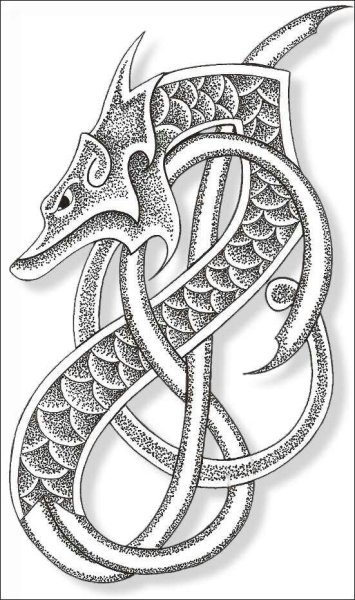 Кельтский дракон