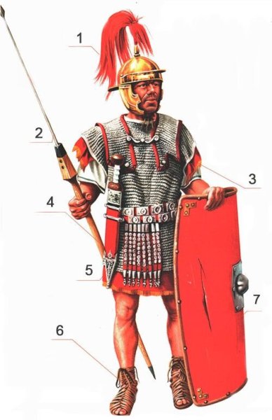 Лорика ХАМАТА Римский воин