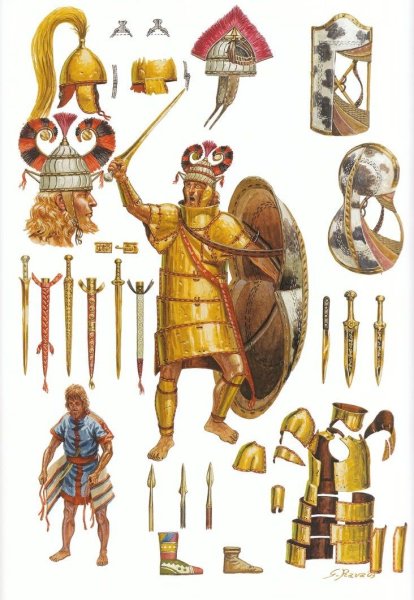 Воин бронзового века Микены