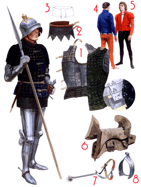 Обмундирование 14 века рыцарей