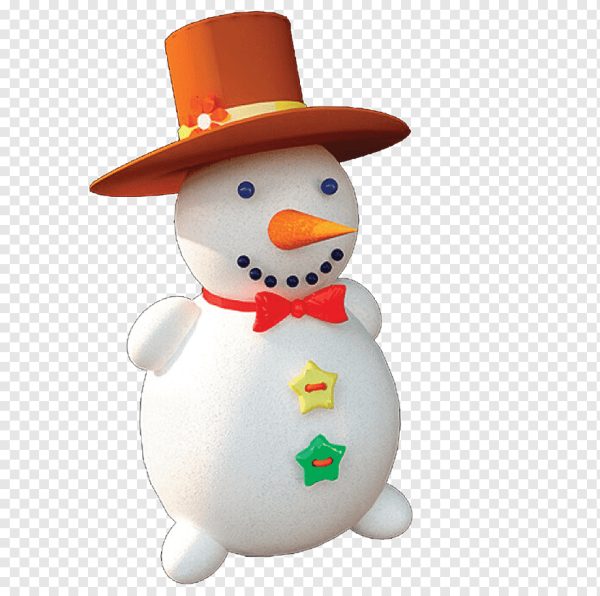 Нарисовать шляпу снеговику