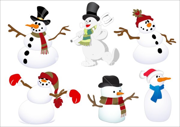 Танцующие Снеговики