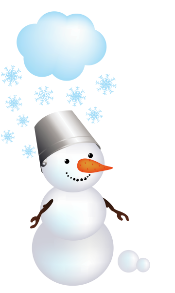 Снеговик для дошкольников