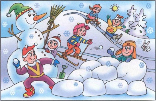 Зимние развлечения для детей