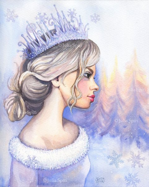 Портрет снежной королевы