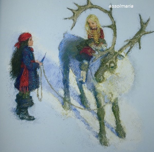 Снежная Королева иллюстрации Кристиана Бирмингема