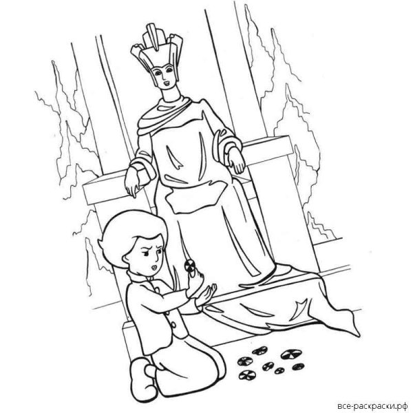 Кай и Герда из сказки Снежная Королева