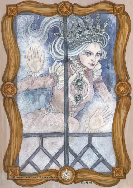 Снежная Королева заглядывает в окно
