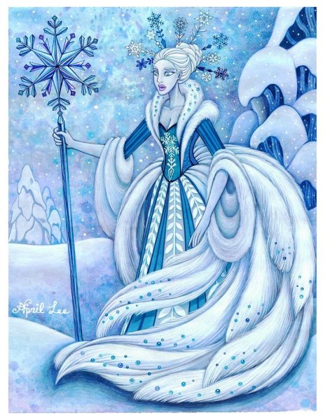 Сказочный образ зимы