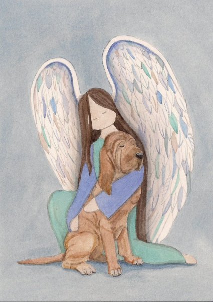 Собака ангел хранитель