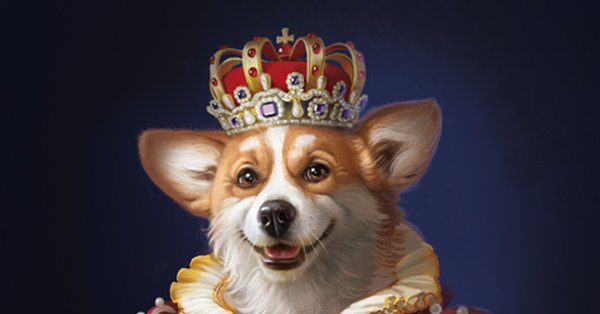 Королевский корги собака