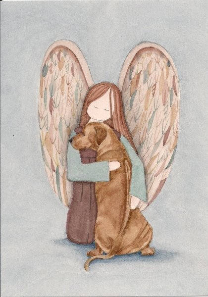 Собака ангел