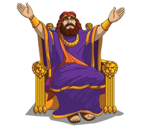 Царь Соломон трон