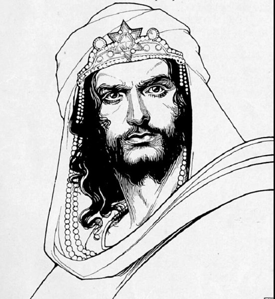 Царь Соломон портрет
